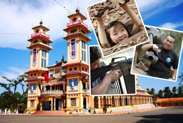 Private Cao Dai Temple & Cu Chi Tunnels Full Day Tour